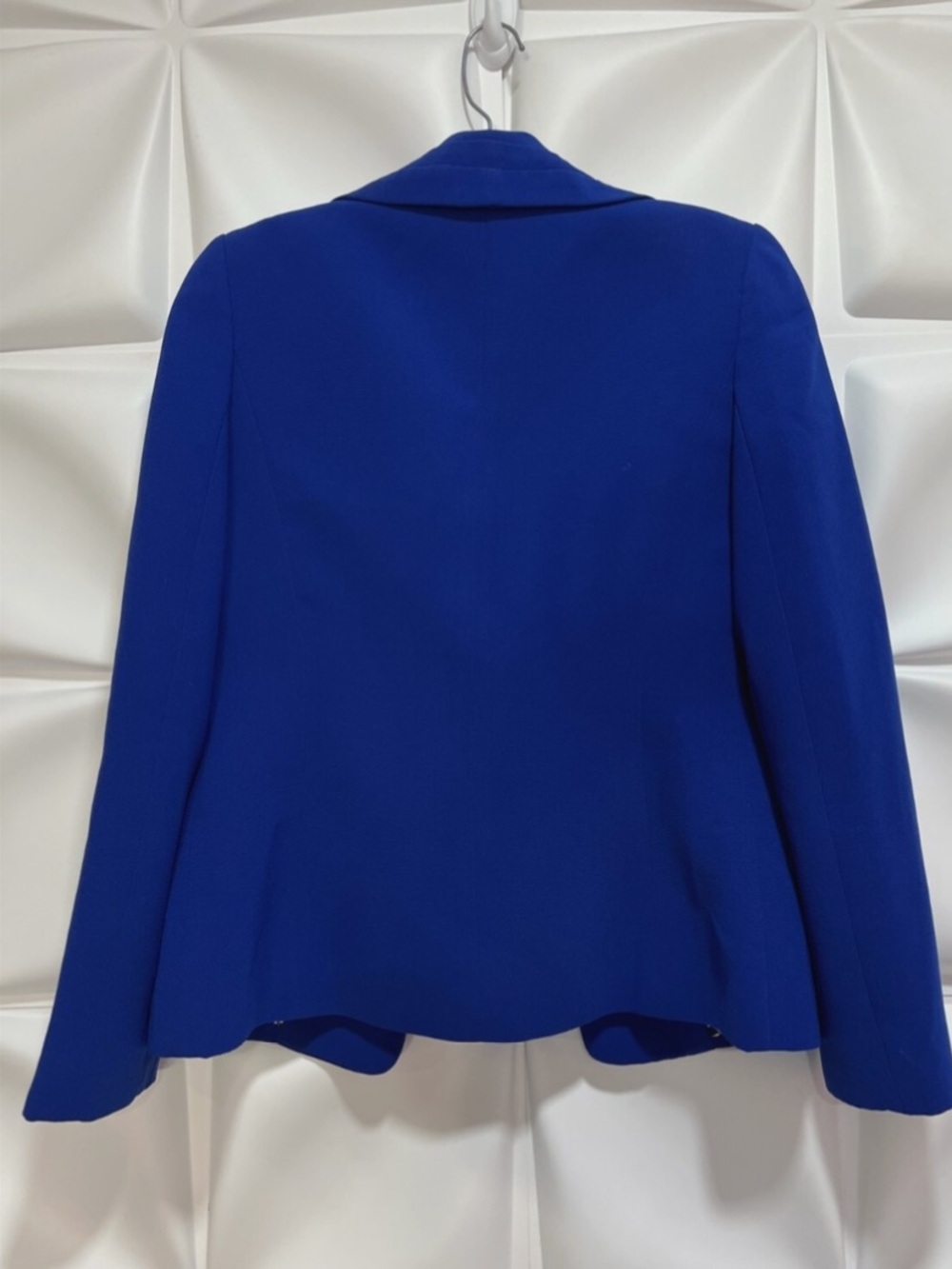 Elie Tahari Cobalt Blue Women's Blazer with Rounded Lapel - Picture 3 of 4
